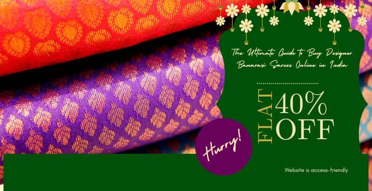 Top Tips to Buy Designer Banarasi Sarees Online in India with Confidence